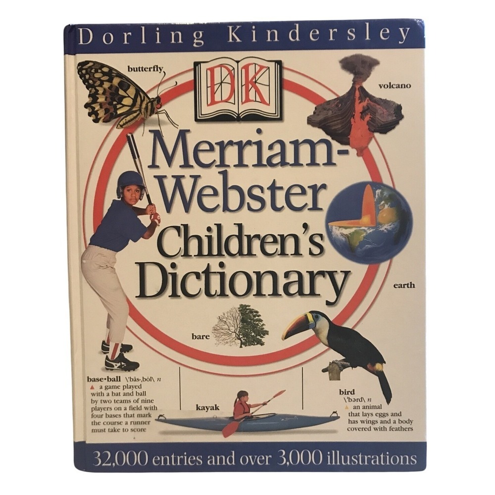 Merriam Webster Childrens Dictionary Dorling Kindersley Illustrated